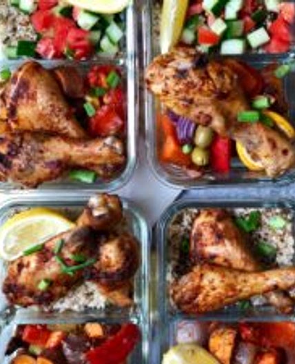 Whole30 Moroccan Spiced Chicken Meal Prep
