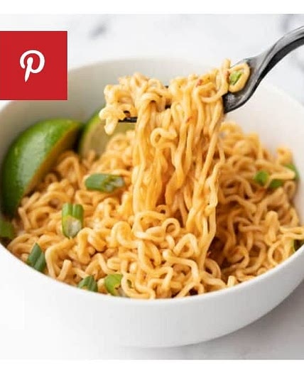Spicy Peanut Butter Ramen