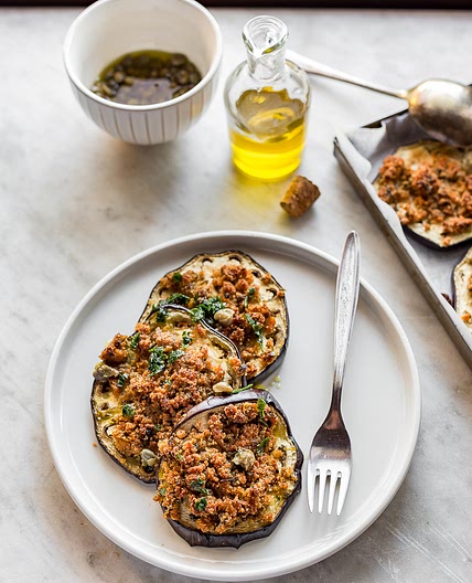 Baked eggplants
