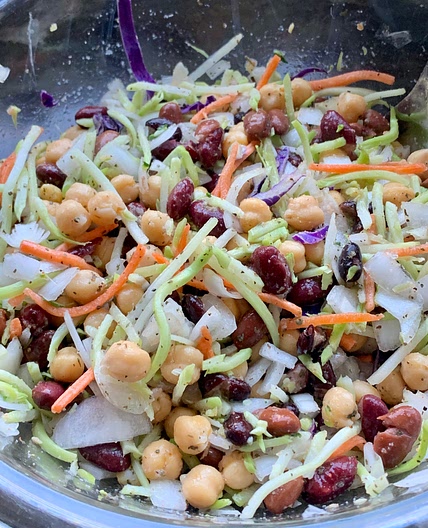 Spiced Lemon Lentil Salad