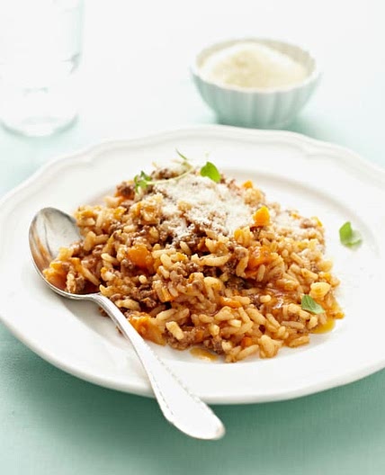 Risotto bolognese