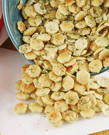 Dill Seasoned Oyster Cracker Recipe