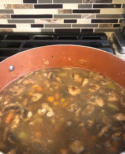 Mushroom - Barley Soup
