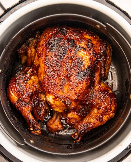 Beer Pot-Roasted BBQ Chicken