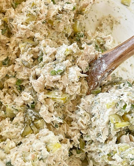 Dill Pickle Chicken Salad