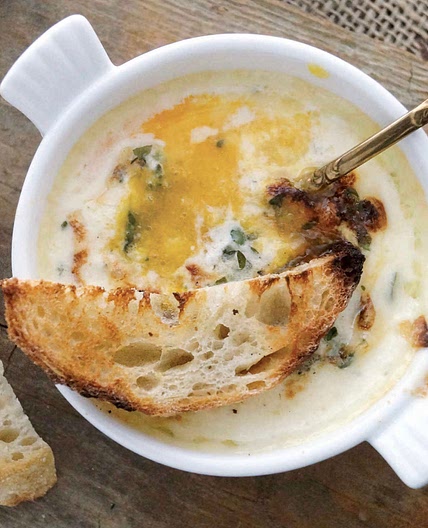 HERB-BAKED EGGS