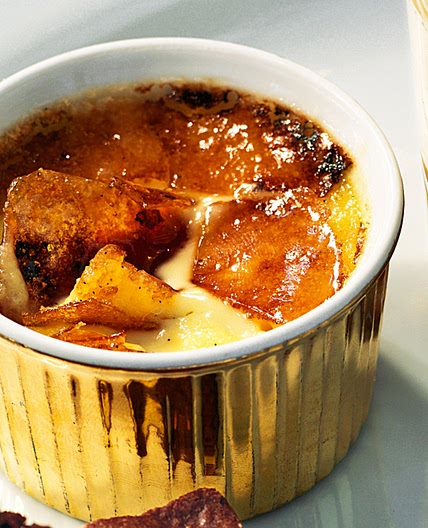 Ginger creme brulee