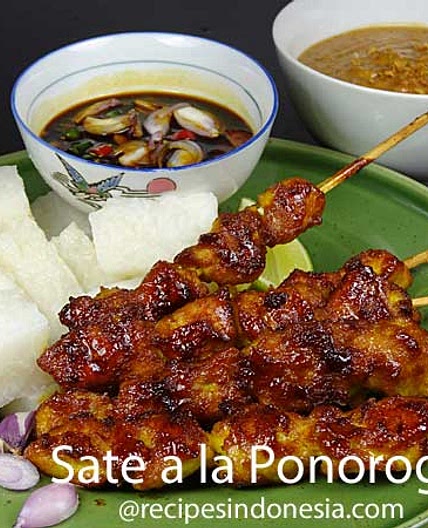 Sate a la Ponorogo