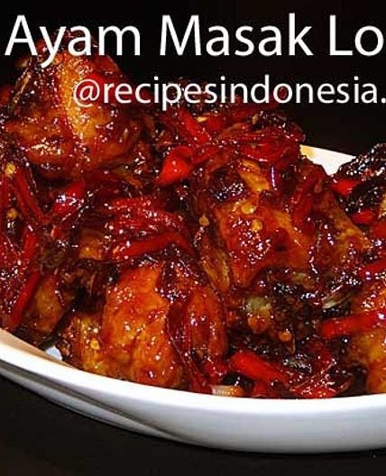 Chicken Cooked in Lomboknese Style