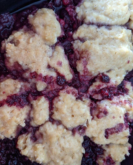 Cobbler aux fruits à la mijoteuse