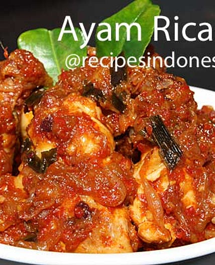 Manadonese Spicy Chicken Dish