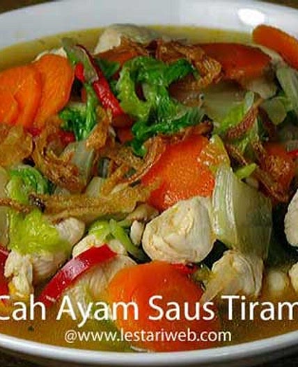 Chicken & Vegetable in Oyster Sauce