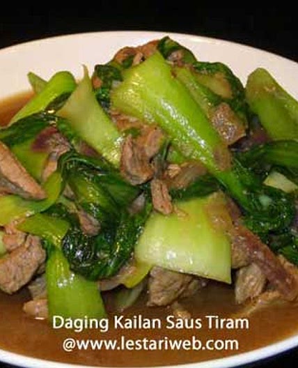 Beef Pak Coy With Oyster Sauce