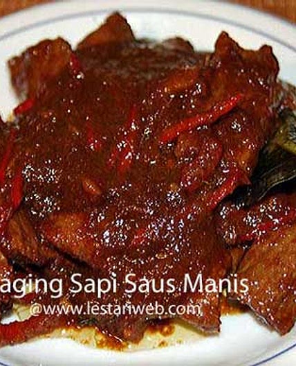 Beef With Sweet Sauce