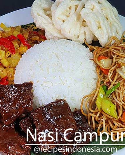 Javanese Mixed Rice