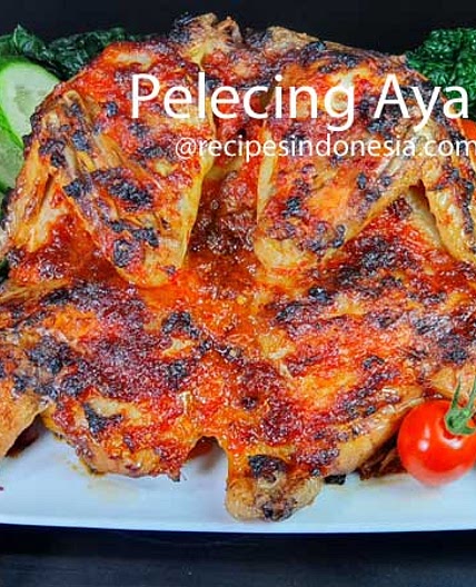 Grilled Chicken with Spicy Sambal - Lomboknese Style