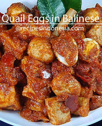 Balinese Tofu & Quail Eggs