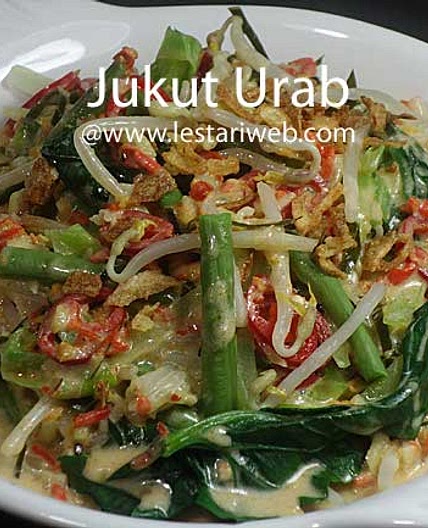 Balinese Vegetables Salad with Coconut Milk Dressing