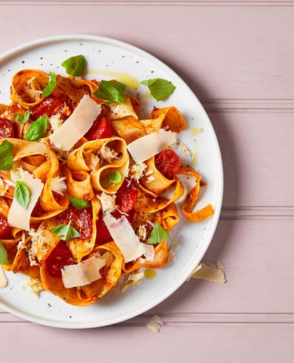 Tomato, Crab & Fennel Pappardelle