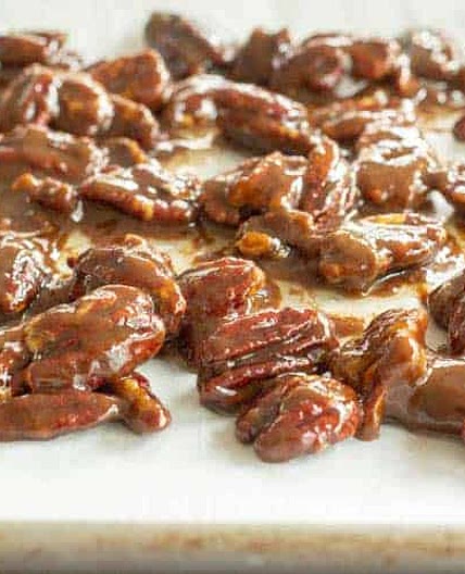 Keto Candied Pecans