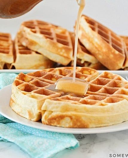 Homemade Belgian Waffles