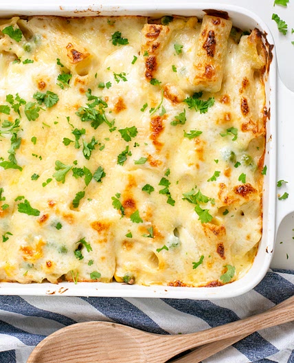 Creamy Tuna Pasta Bake