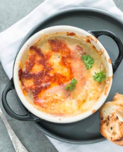 Simple French Onion Soup for Instant Pot Duo Crisp or Air Fryer Lid