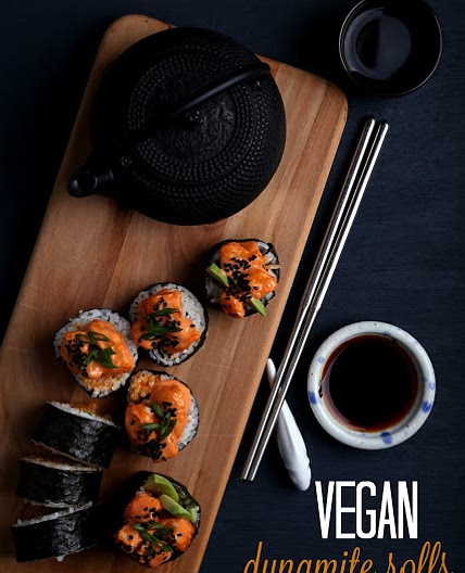 VEGAN DYNAMITE ROLLS