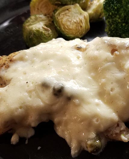 Creamy Parmesan Baked Cod — Spicin' and Dicin'
