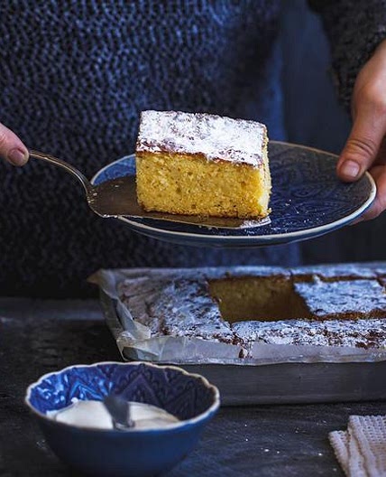 Egyptian corn cake with orange "Bsisa" | NEWSFOOD