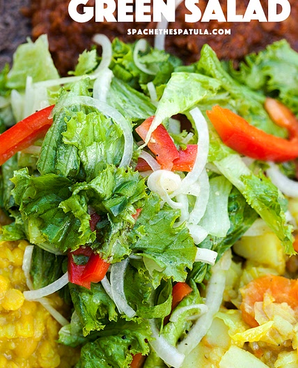 Ethiopian Feast: Ethiopian Green Salad