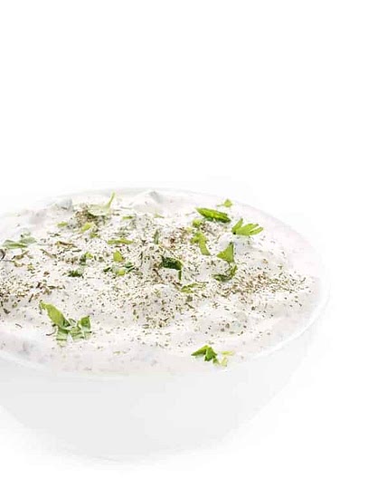 Lebanese Laban Cucumber Yogurt Sauce