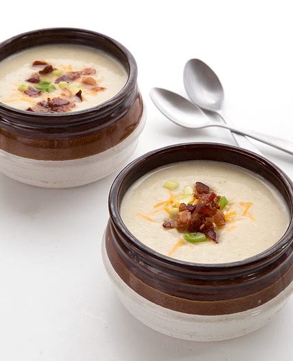 Instant Pot Loaded Cauliflower Soup