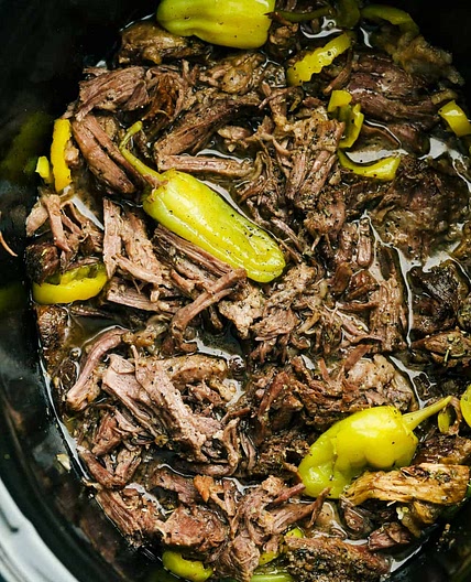 Slow Cooker Italian Beef