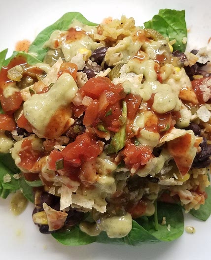 "Leftover" Taco Salad — Spicin' and Dicin'