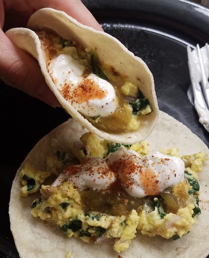 Easy Breakfast Tacos — Spicin' and Dicin'