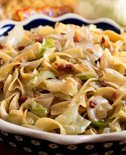 Haluski (Fried Cabbage and Noodles)