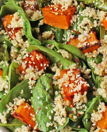 Roast Butternut, Broccolini & Quinoa Salad
