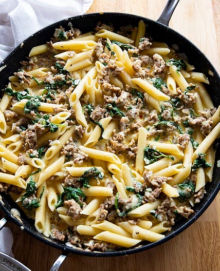 Creamy Italian Sausage Pasta