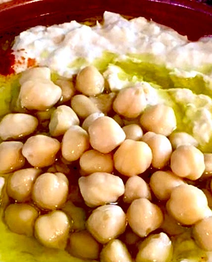 Chickpeas Msabbaha (مسبّحة الحمص)