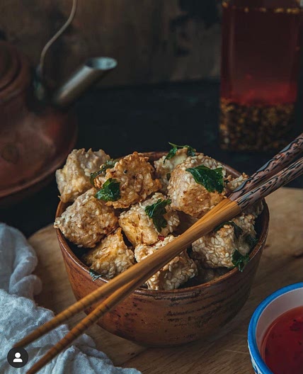 Crispy Sesame-Crusted Tofu