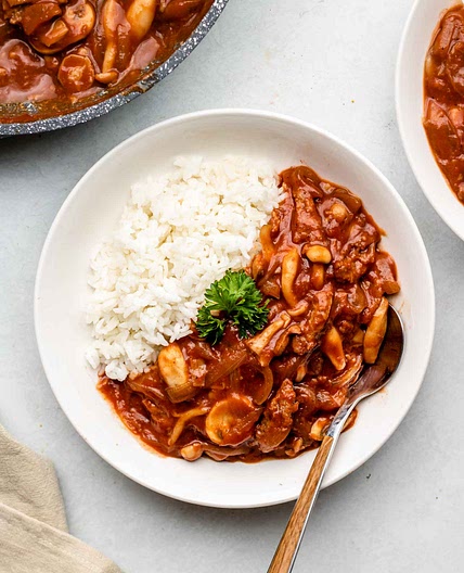 Vegan Hayashi Rice