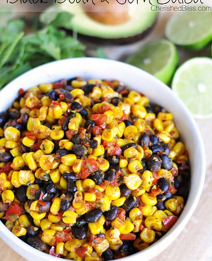 Red and Black Bean Corn Salsa