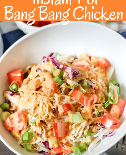 Instant Pot Bang Bang Chicken