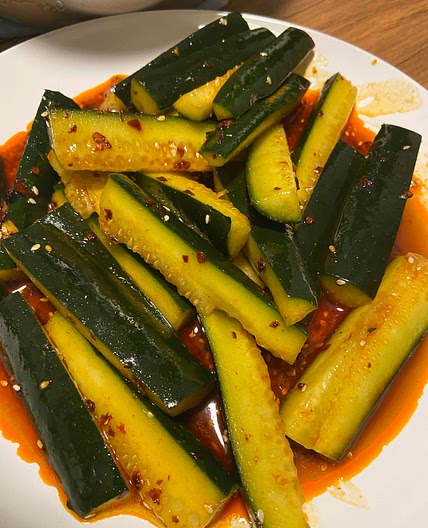 Chinese cucumber salad
