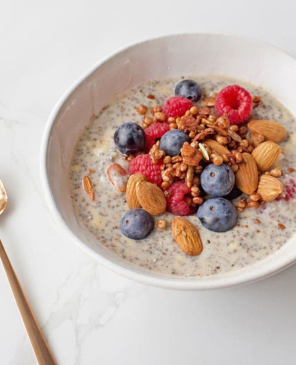 2-Step Vanilla Protein Chia Pudding