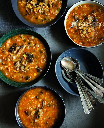 Mushroom Barley Soup Done Right