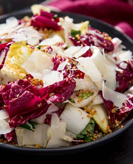 Radicchio, Endive, and Anchovy Salad Recipe