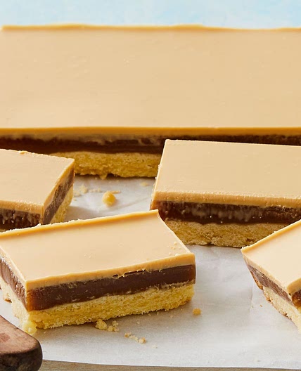 Butterscotch shortbread slice recipe