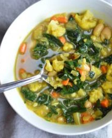Cleansing Turmeric Vegetable Soup